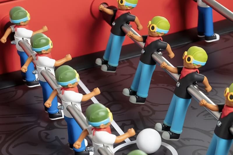 Afternoon Light Teams up With Hebru Brantley and Rs Barcelona for Limited-Edition $40,000 USD hat trick hero Foosball Table flyboy character
