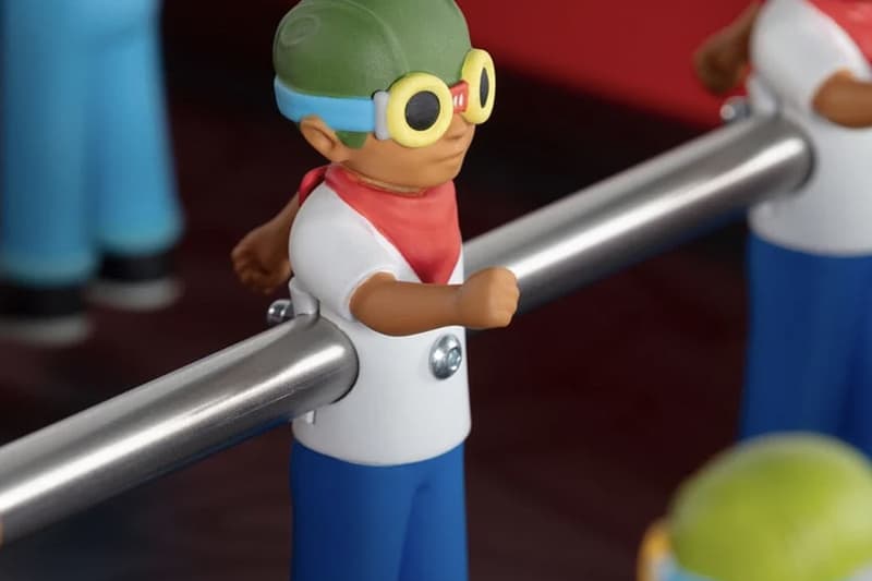 Afternoon Light Teams up With Hebru Brantley and Rs Barcelona for Limited-Edition $40,000 USD hat trick hero Foosball Table flyboy character