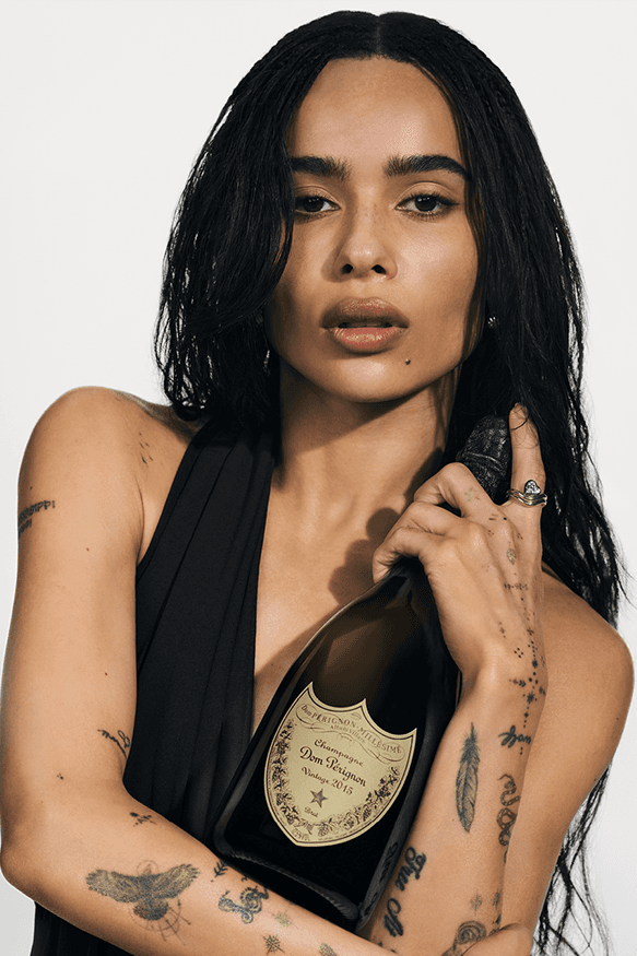 Dom Pérignon Creation is an Eternal Journey Campaign Zoë Kravitz Clare Smyth Tilda Swinton Alexander Ekman Takashi Murakami Anderson .Paak Iggy Pop