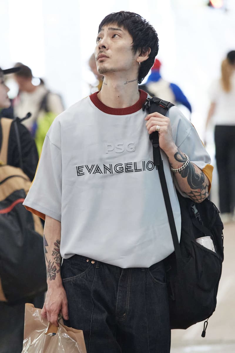 'Evangelion' x Paris Saint Germain Apparel Collaboration Collection Lookbook Release Info