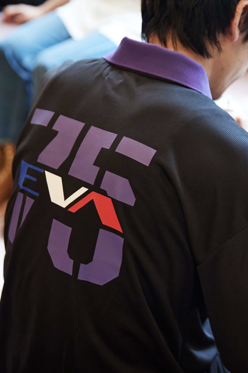 'Evangelion' x Paris Saint Germain Apparel Collaboration Collection Lookbook Release Info