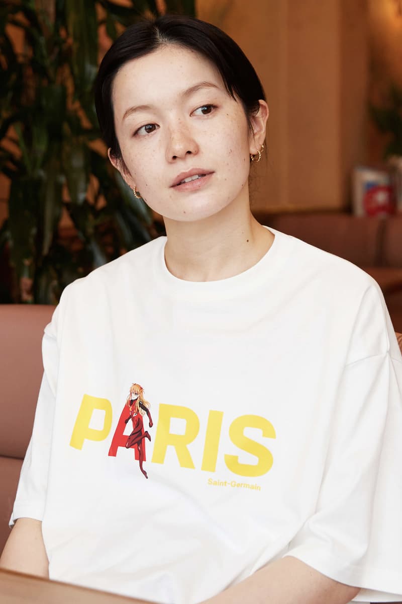 'Evangelion' x Paris Saint Germain Apparel Collaboration Collection Lookbook Release Info