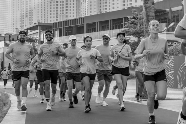 Foot locker new balance grey 5k grey days dubai jumeirah beach running community 1080v14 Fresh Foam Trainer Jumeirah Johns Run Club collection