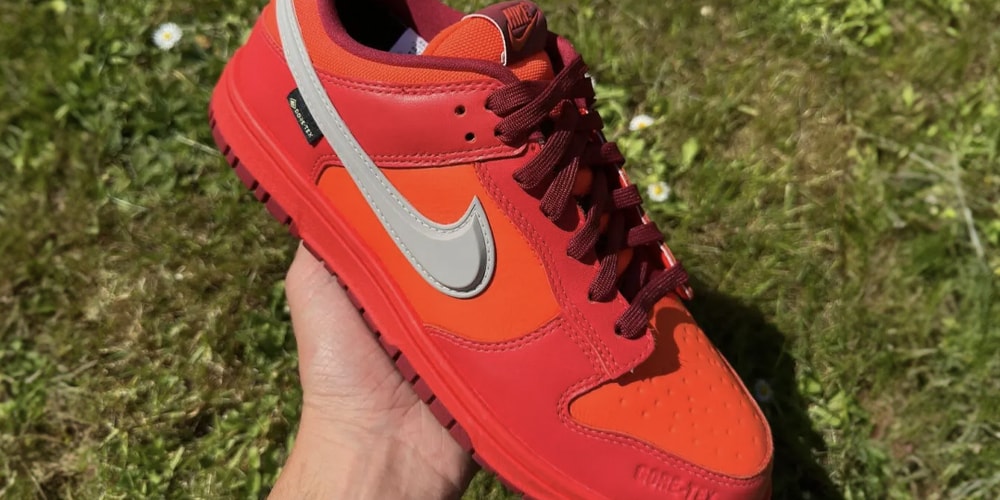 Nike Dunk Low Gore-Tex Surfaces in "Crimson" for Spring 2026