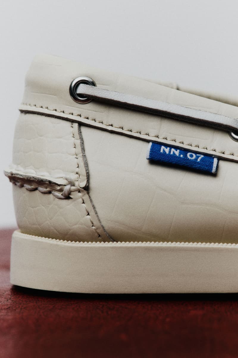 NN.07 x Sebago Docksides Portland Crocodile Release Info
