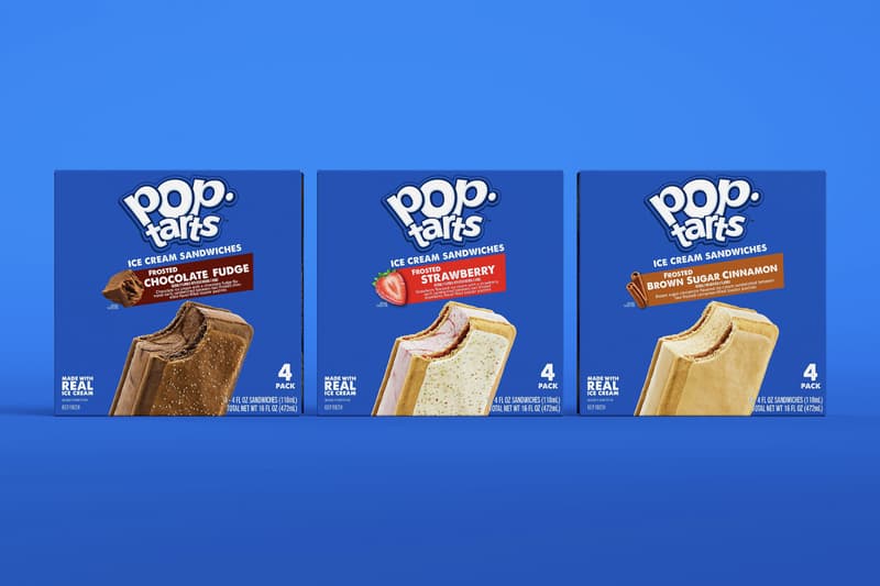 Pop-Tarts Is Coming to Freezer Aisles With Ice Cream Sandwiches pints summer treat