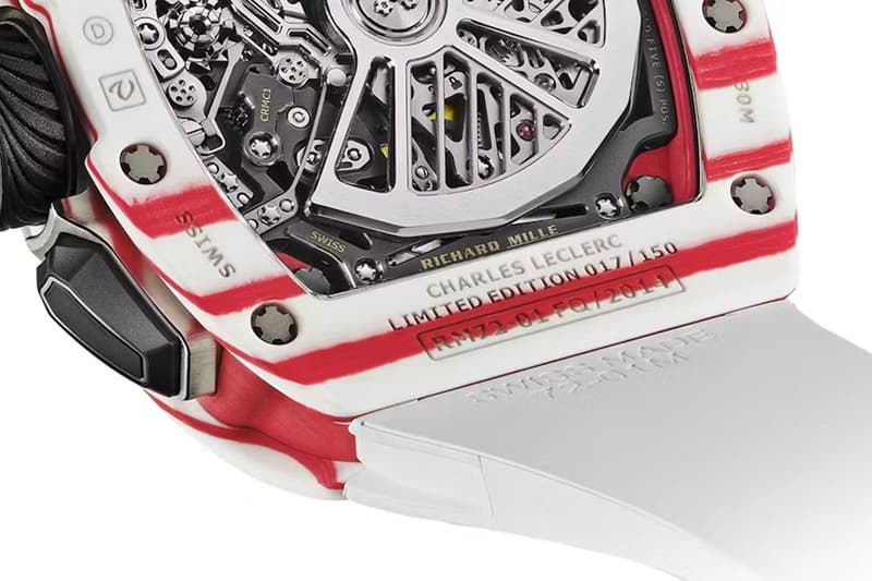 Richard Mille RM72 01 Charles Leclerc F1 Ferrari Watch Release Info