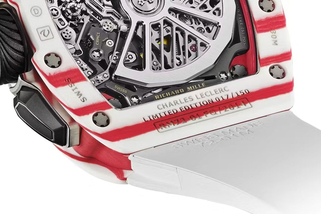 Richard Mille RM72 01 Charles Leclerc F1 Ferrari Watch Release Info