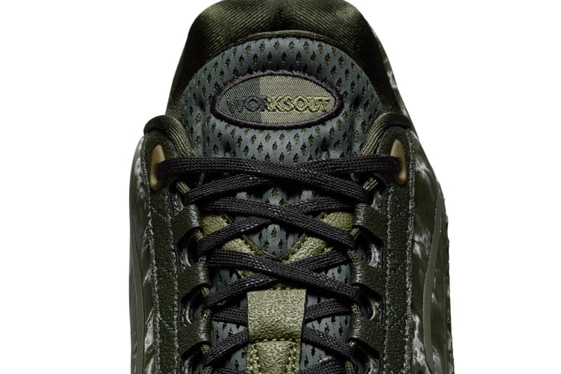 WORKSOUT x Nike Air Max 95 "Uniform" collaboration release info 3000 pairs limited edition seoul south korea