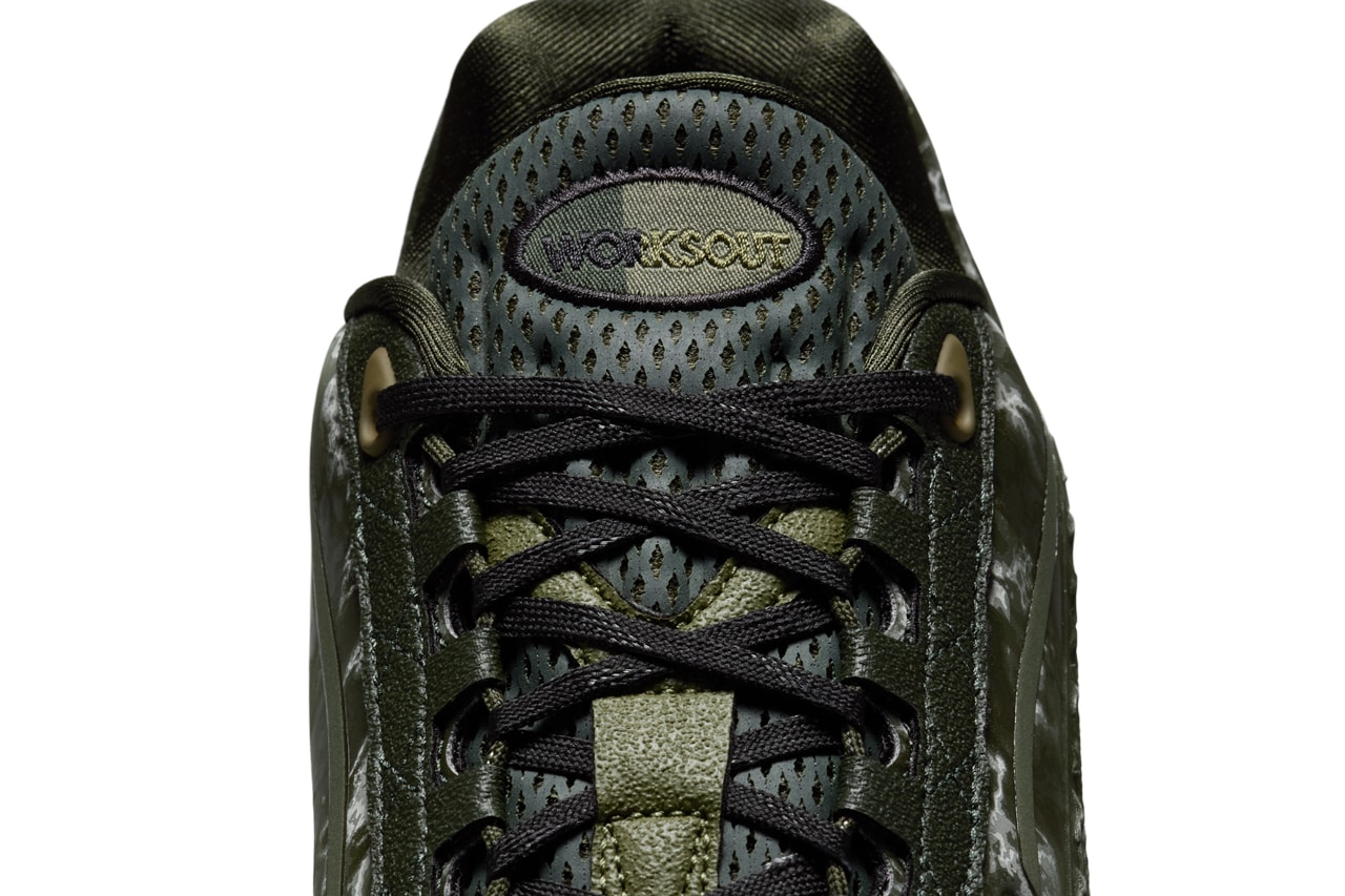 WORKSOUT x Nike Air Max 95 "Uniform" collaboration release info 3000 pairs limited edition seoul south korea
