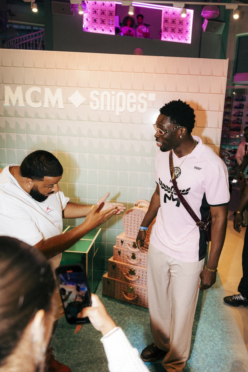 SNIPES x MCM Miami-Inspired Apparel and Accessory Collaboration with DJ Khaled 