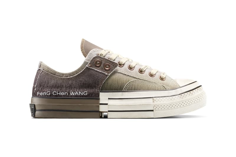 Converse x Feng Chen Wang 2-in-1 Chuck 70 "Brown/Egret/Black" Jian Ware ceramics relase Info