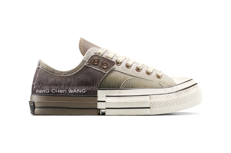Converse x Feng Chen Wang 2-in-1 Chuck 70 "Brown/Egret/Black" Jian Ware ceramics relase Info