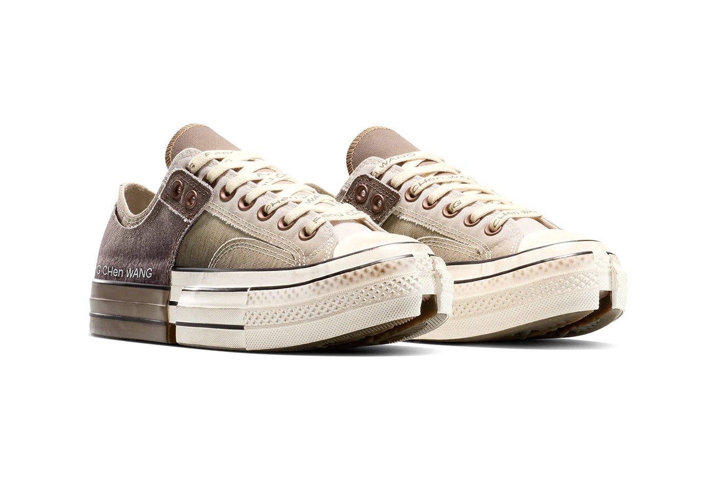 Converse x Feng Chen Wang 2-in-1 Chuck 70 "Brown/Egret/Black" Jian Ware ceramics relase Info