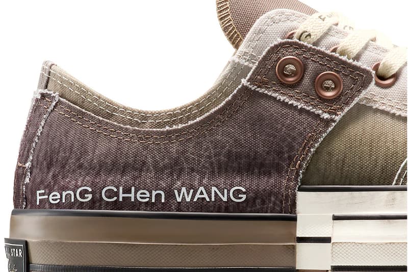 Converse x Feng Chen Wang 2-in-1 Chuck 70 "Brown/Egret/Black" Jian Ware ceramics relase Info