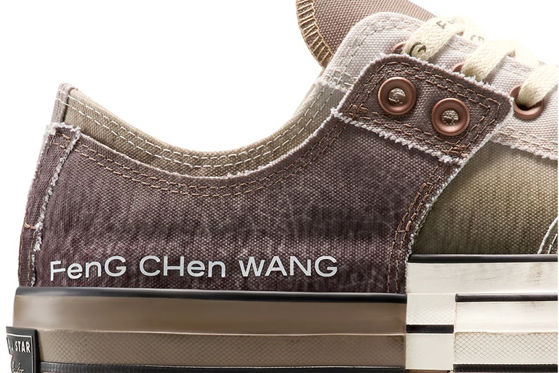 Converse x Feng Chen Wang 2-in-1 Chuck 70 "Brown/Egret/Black" Jian Ware ceramics relase Info