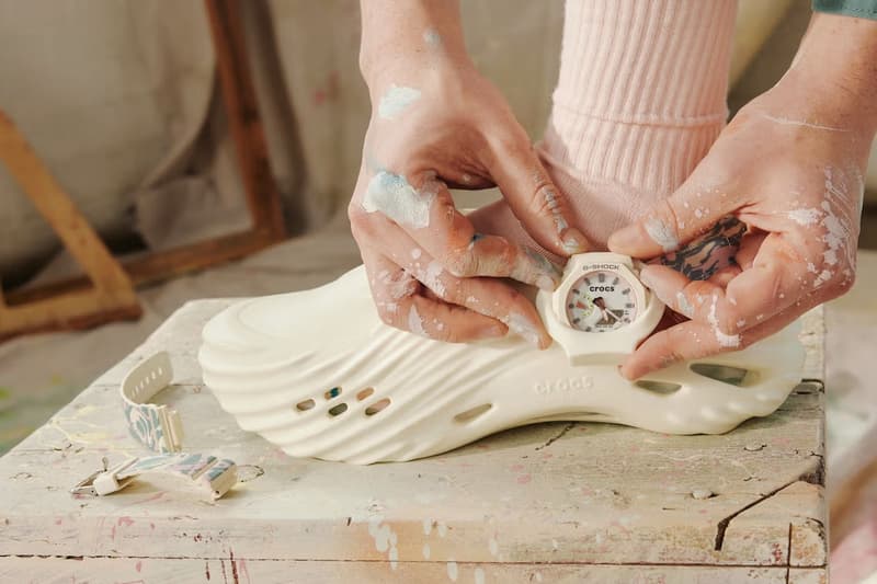 G-SHOCK and Crocs Come Together for an Unprecedented Collaboration 211790-90H watch clog 