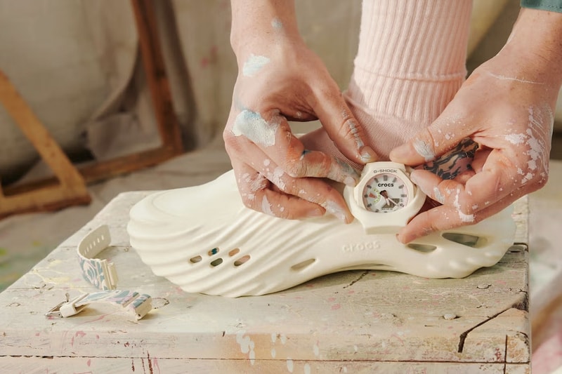 G-SHOCK and Crocs Come Together for an Unprecedented Collaboration 211790-90H watch clog 