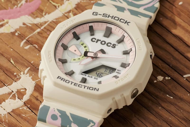 G-SHOCK and Crocs Come Together for an Unprecedented Collaboration 211790-90H watch clog 