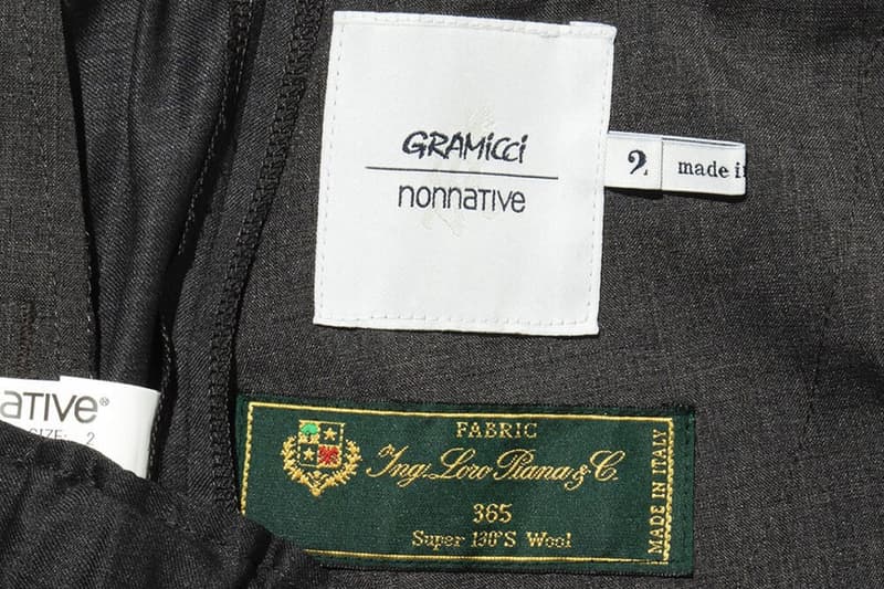 Gramicci x nonnative Loro Piana 365 Merino Wool Release Information
