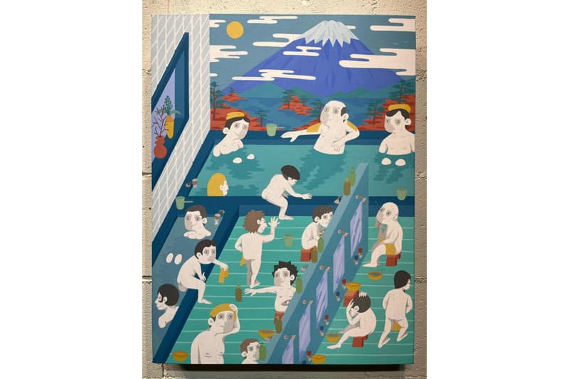 hiroki muraoka bright moments the little hut exhibition skateboarding painting drawing sketches