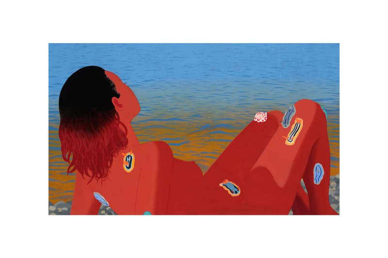 Jang Koal Opens 'Solitary Inn' Exhibition at Nanzuka Underground art artworks