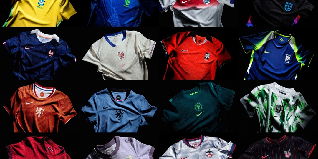 Nike Football Presents Its 2025 Women's National Team Kits
