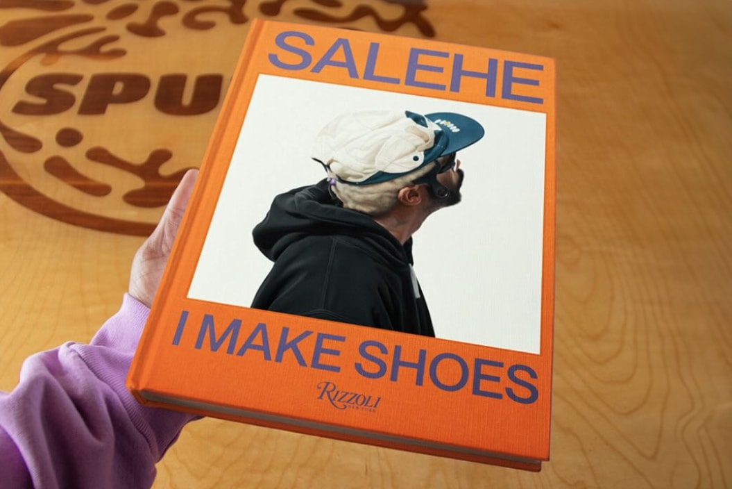 salehe bembury i make shoes book rizzoli retrospective crocs new balance puma versace official release date 