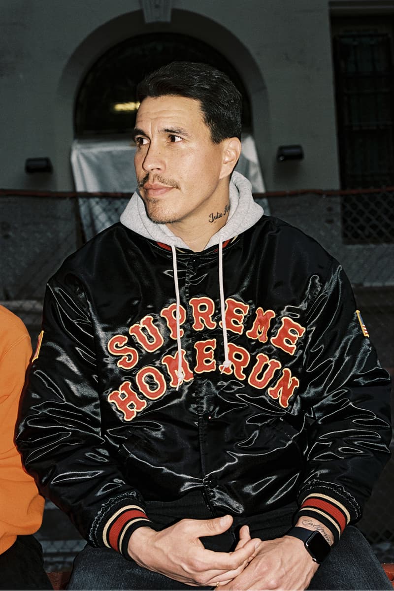 Supreme x Homerun Spring 2025 Collaboration new era new york city tokyo Varsity Jacket, Baseball Jersey, Hooded Sweatshirt, T-Shirt and New Era®