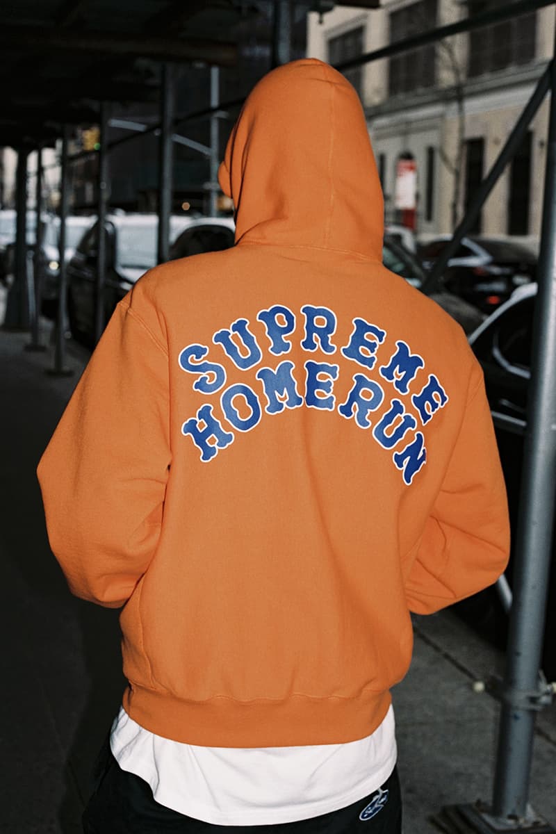 Supreme x Homerun Spring 2025 Collaboration new era new york city tokyo Varsity Jacket, Baseball Jersey, Hooded Sweatshirt, T-Shirt and New Era®