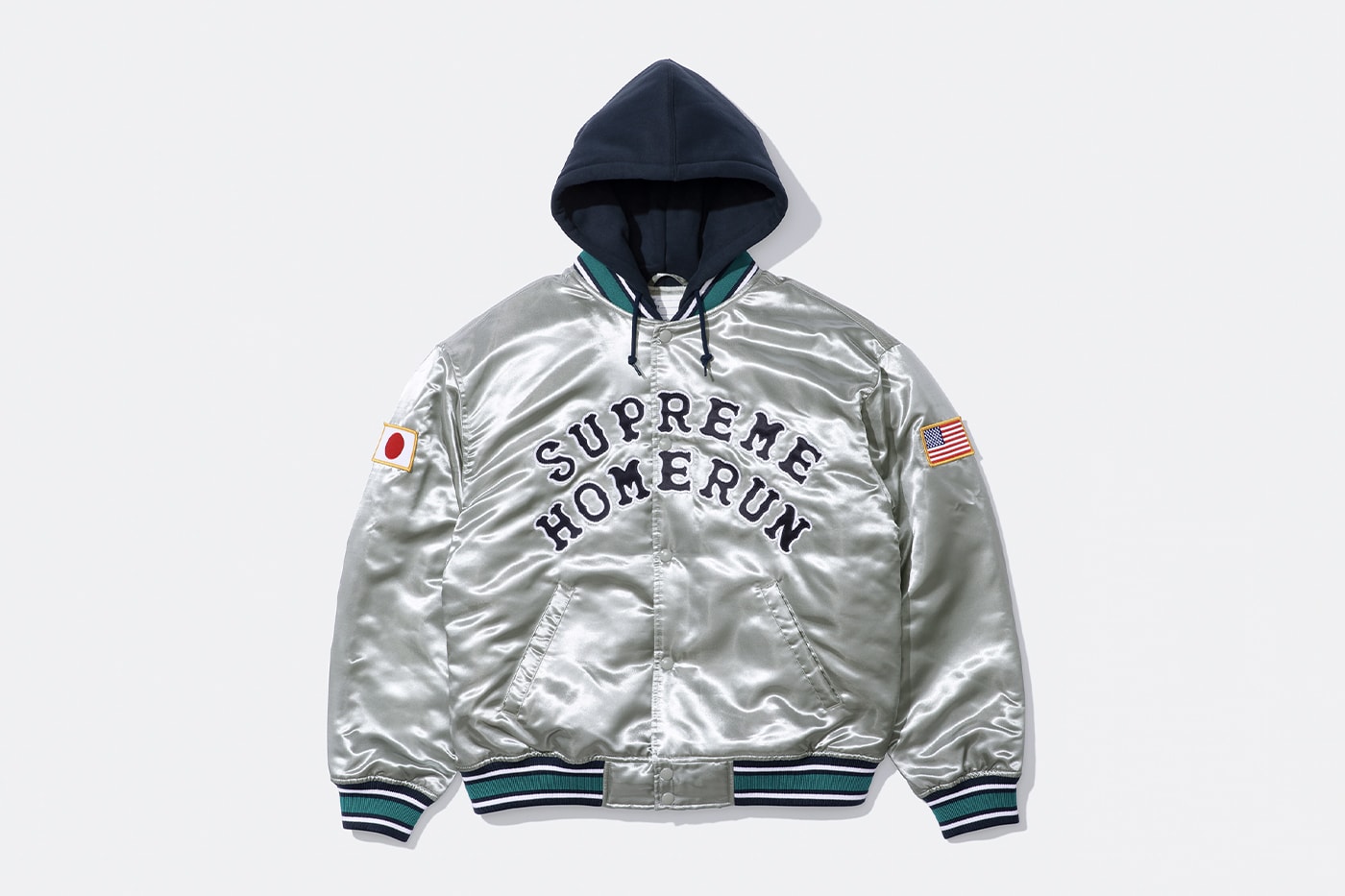 Supreme x Homerun Spring 2025 Collaboration new era new york city tokyo  Varsity Jacket, Baseball Jersey, Hooded Sweatshirt, T-Shirt and New Era®