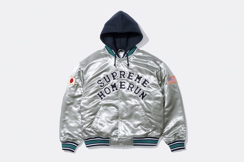 Supreme x Homerun Spring 2025 Collaboration new era new york city tokyo Varsity Jacket, Baseball Jersey, Hooded Sweatshirt, T-Shirt and New Era®