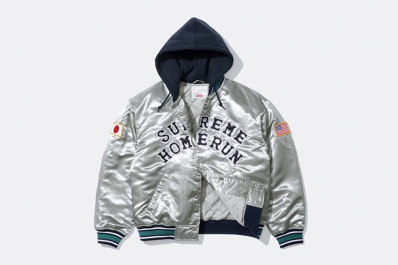 Supreme x Homerun Spring 2025 Collaboration new era new york city tokyo Varsity Jacket, Baseball Jersey, Hooded Sweatshirt, T-Shirt and New Era®