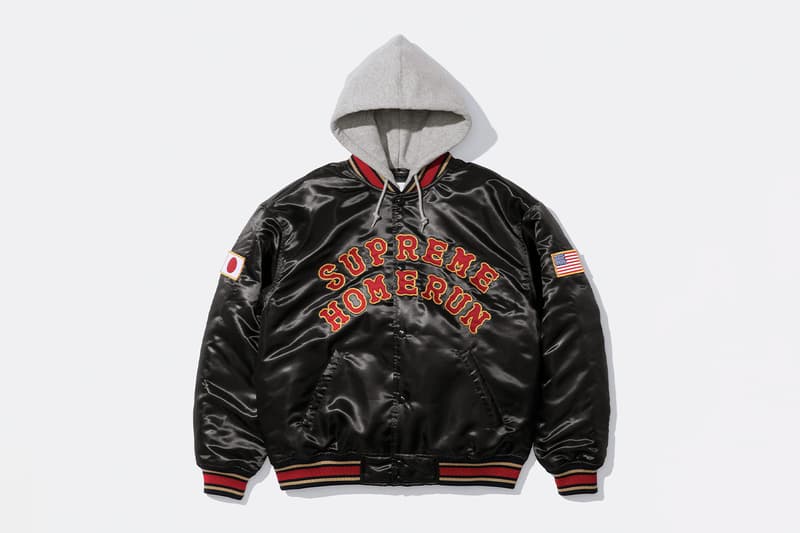 Supreme x Homerun Spring 2025 Collaboration new era new york city tokyo Varsity Jacket, Baseball Jersey, Hooded Sweatshirt, T-Shirt and New Era®
