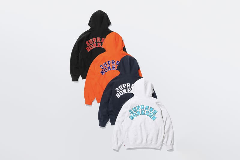 Supreme x Homerun Spring 2025 Collaboration new era new york city tokyo Varsity Jacket, Baseball Jersey, Hooded Sweatshirt, T-Shirt and New Era®