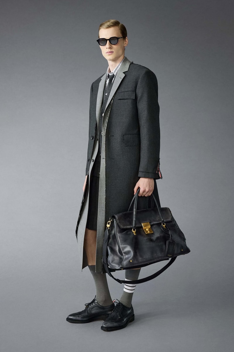 Thom Browne Pre-Fall 2025 Menswear Collection release info met gala Demi Moore, Zoe Saldana, Lorde, Janelle Monae, and Nicki Minaj, among