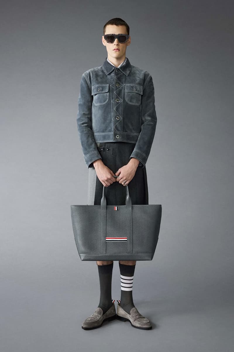 Thom Browne Pre-Fall 2025 Menswear Collection release info met gala Demi Moore, Zoe Saldana, Lorde, Janelle Monae, and Nicki Minaj, among
