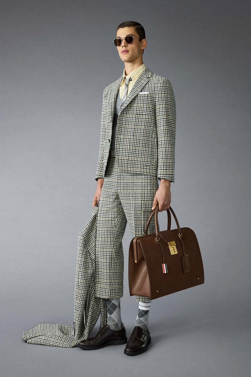 Thom Browne Pre-Fall 2025 Menswear Collection release info met gala Demi Moore, Zoe Saldana, Lorde, Janelle Monae, and Nicki Minaj, among