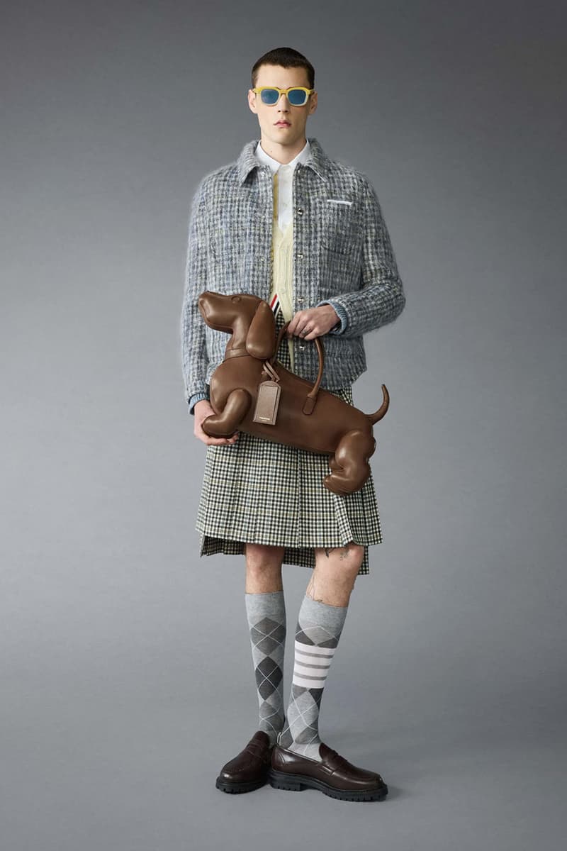 Thom Browne Pre-Fall 2025 Menswear Collection release info met gala Demi Moore, Zoe Saldana, Lorde, Janelle Monae, and Nicki Minaj, among