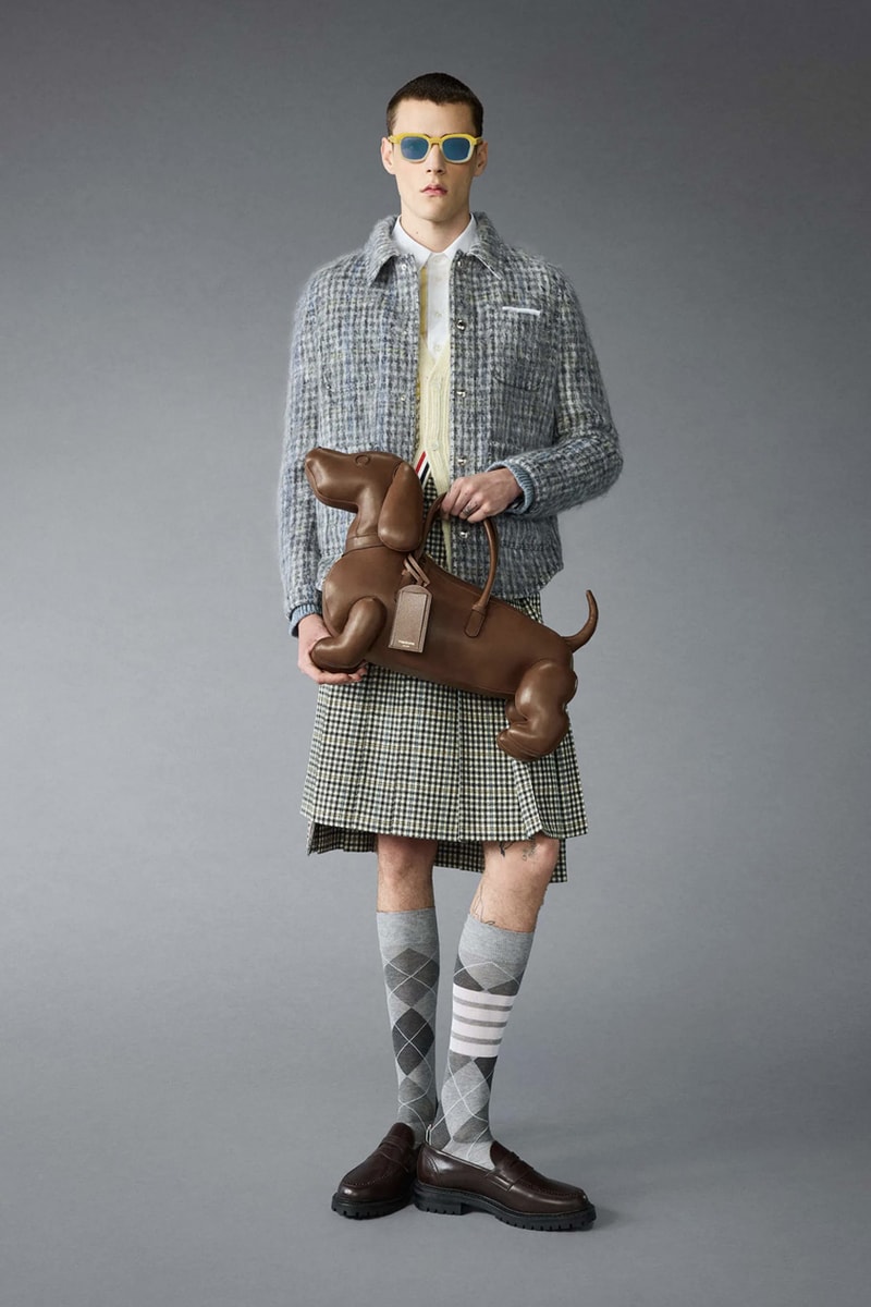 Thom Browne Pre-Fall 2025 Menswear Collection release info met gala Demi Moore, Zoe Saldana, Lorde, Janelle Monae, and Nicki Minaj, among
