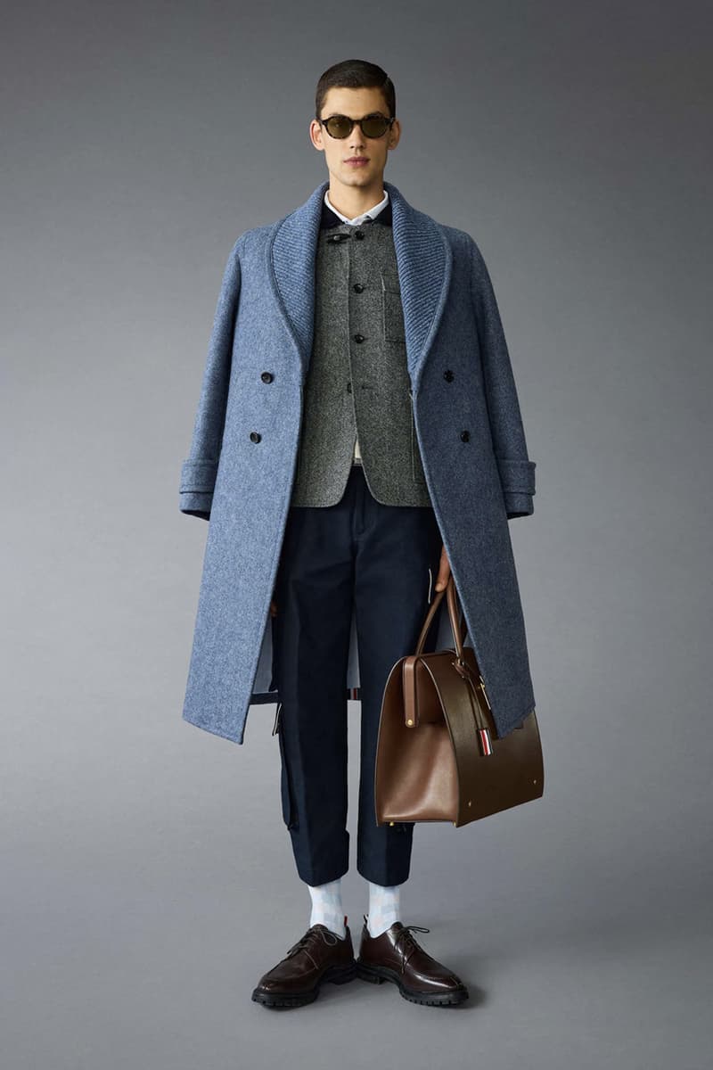 Thom Browne Pre-Fall 2025 Menswear Collection release info met gala Demi Moore, Zoe Saldana, Lorde, Janelle Monae, and Nicki Minaj, among