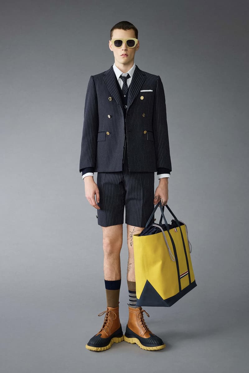 Thom Browne Pre-Fall 2025 Menswear Collection release info met gala Demi Moore, Zoe Saldana, Lorde, Janelle Monae, and Nicki Minaj, among