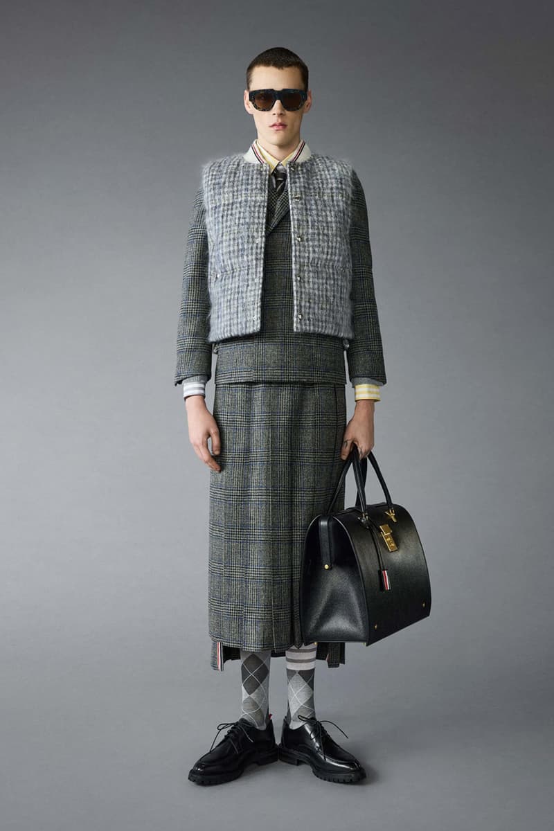 Thom Browne Pre-Fall 2025 Menswear Collection release info met gala Demi Moore, Zoe Saldana, Lorde, Janelle Monae, and Nicki Minaj, among