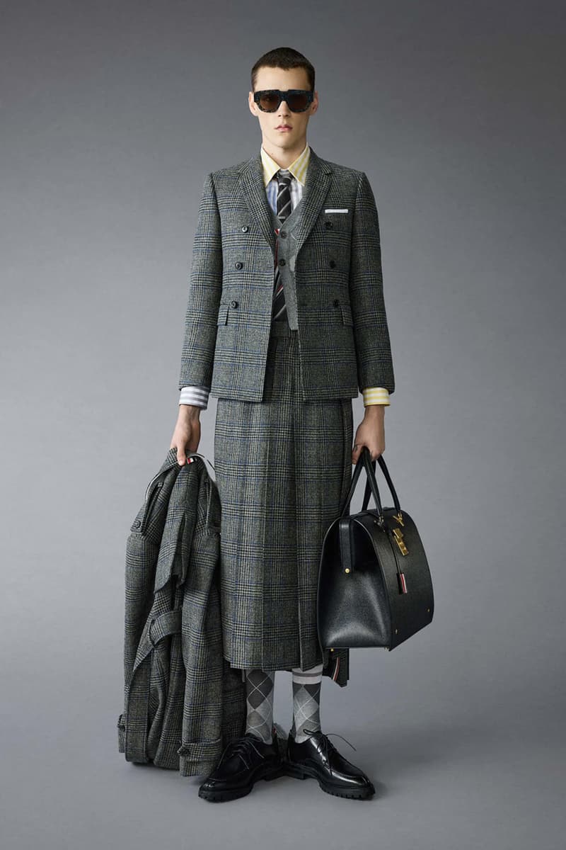 Thom Browne Pre-Fall 2025 Menswear Collection release info met gala Demi Moore, Zoe Saldana, Lorde, Janelle Monae, and Nicki Minaj, among