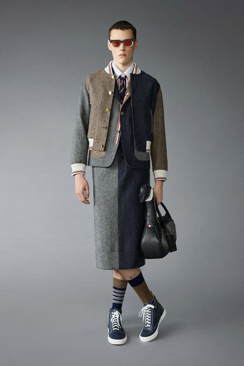 Thom Browne Pre-Fall 2025 Menswear Collection release info met gala Demi Moore, Zoe Saldana, Lorde, Janelle Monae, and Nicki Minaj, among