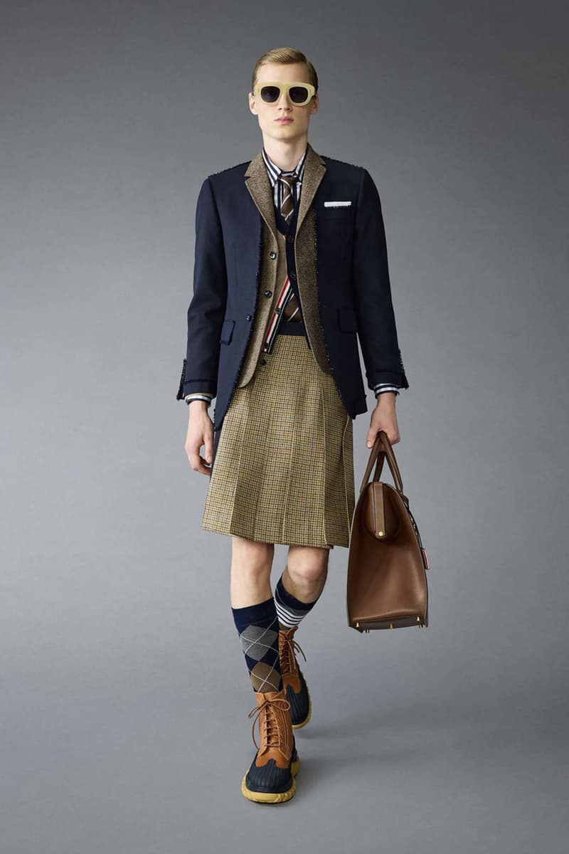 Thom Browne Pre-Fall 2025 Menswear Collection release info met gala Demi Moore, Zoe Saldana, Lorde, Janelle Monae, and Nicki Minaj, among
