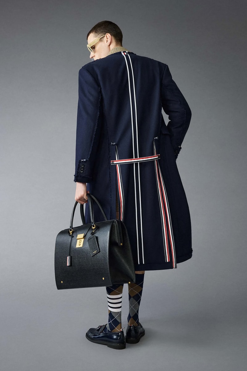 Thom Browne Pre-Fall 2025 Menswear Collection release info met gala Demi Moore, Zoe Saldana, Lorde, Janelle Monae, and Nicki Minaj, among