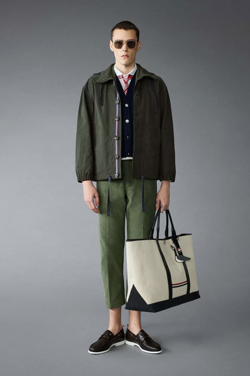 Thom Browne Pre-Fall 2025 Menswear Collection release info met gala Demi Moore, Zoe Saldana, Lorde, Janelle Monae, and Nicki Minaj, among