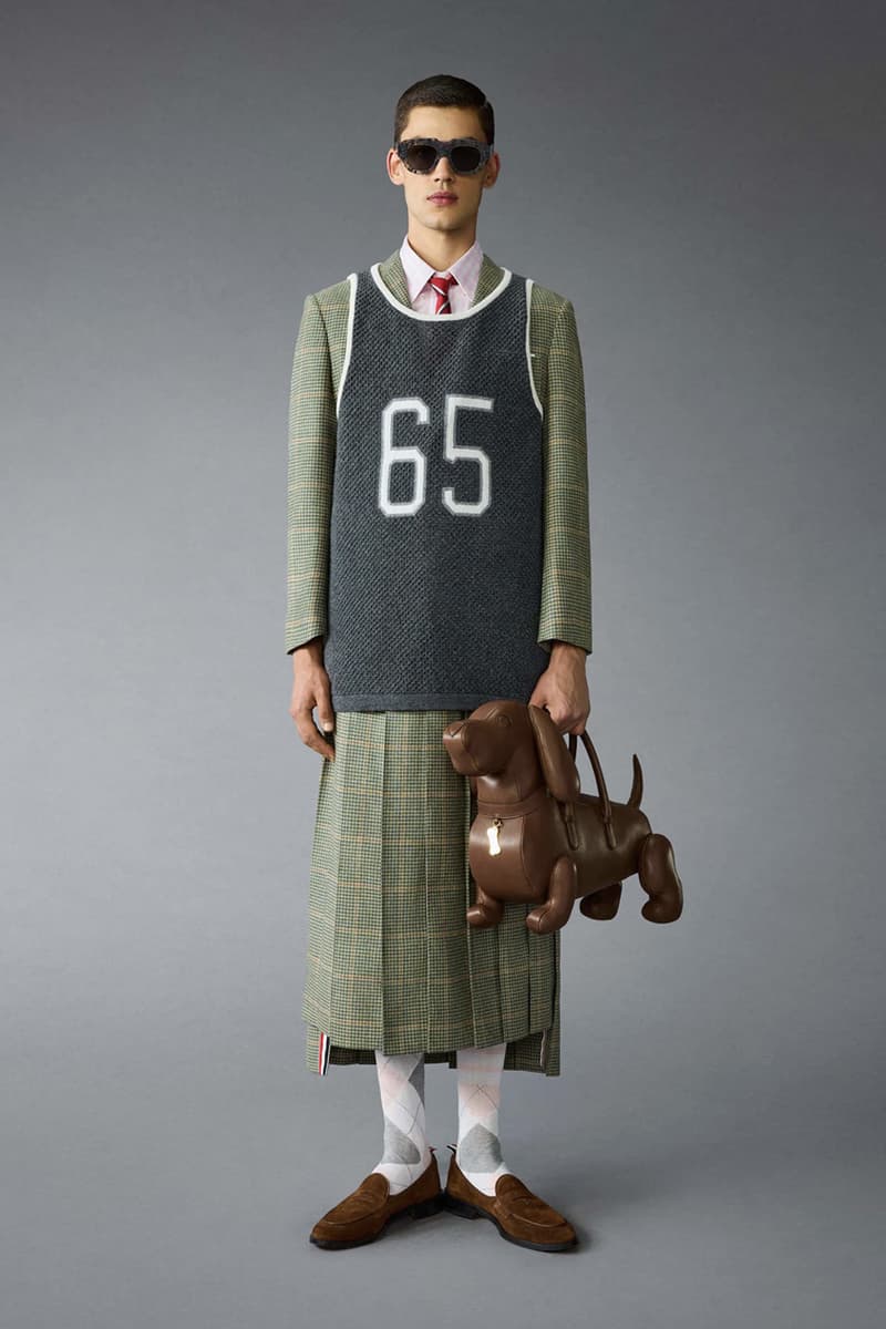 Thom Browne Pre-Fall 2025 Menswear Collection release info met gala Demi Moore, Zoe Saldana, Lorde, Janelle Monae, and Nicki Minaj, among