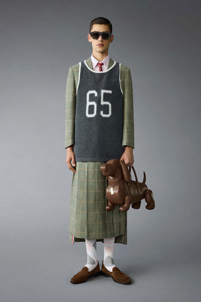 Thom Browne Pre-Fall 2025 Menswear Collection release info met gala Demi Moore, Zoe Saldana, Lorde, Janelle Monae, and Nicki Minaj, among
